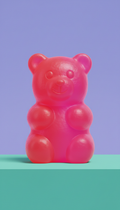 NeeDoh Gummy Bear Squeeze Toy