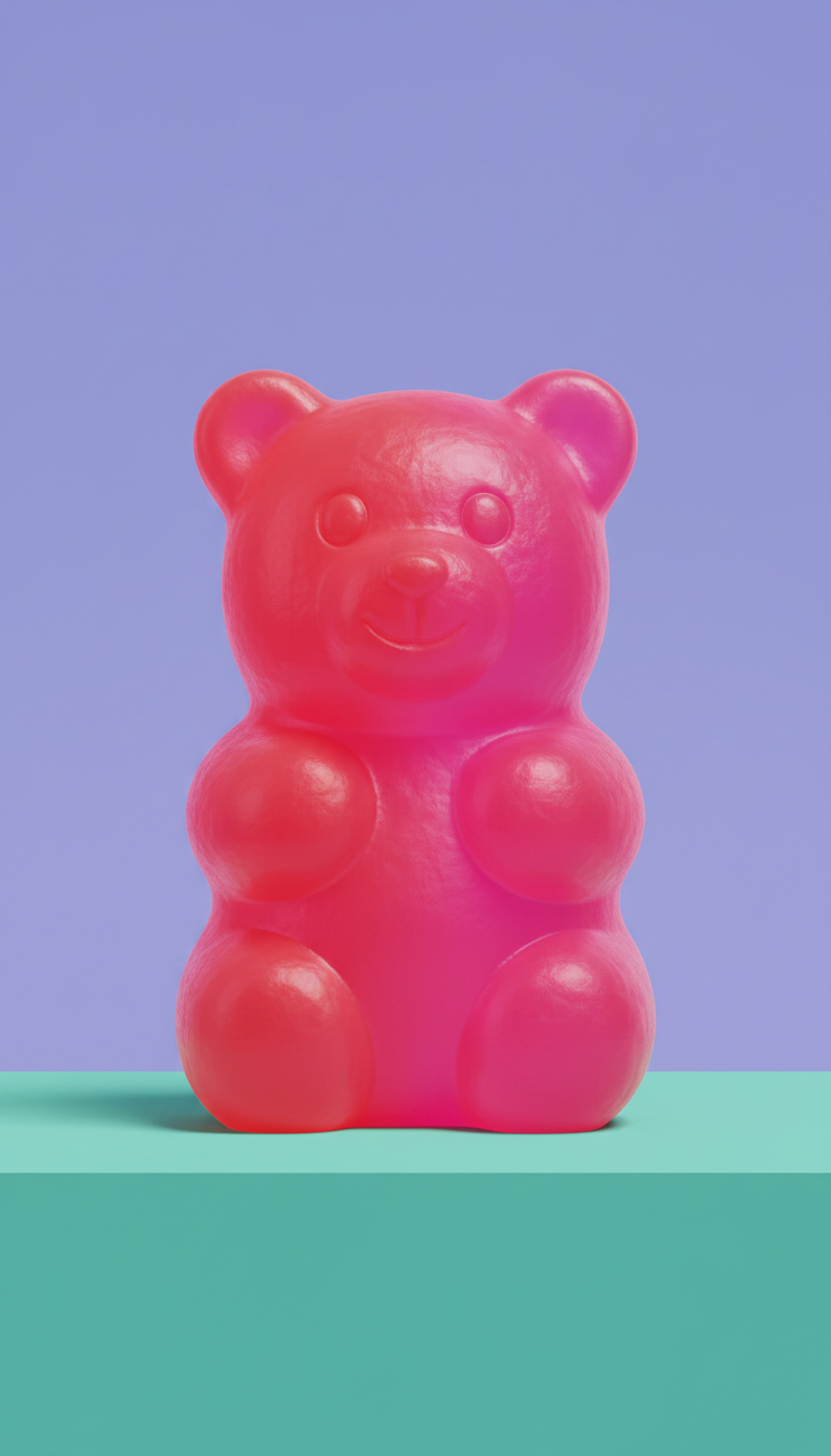 NeeDoh Gummy Bear Squeeze Toy